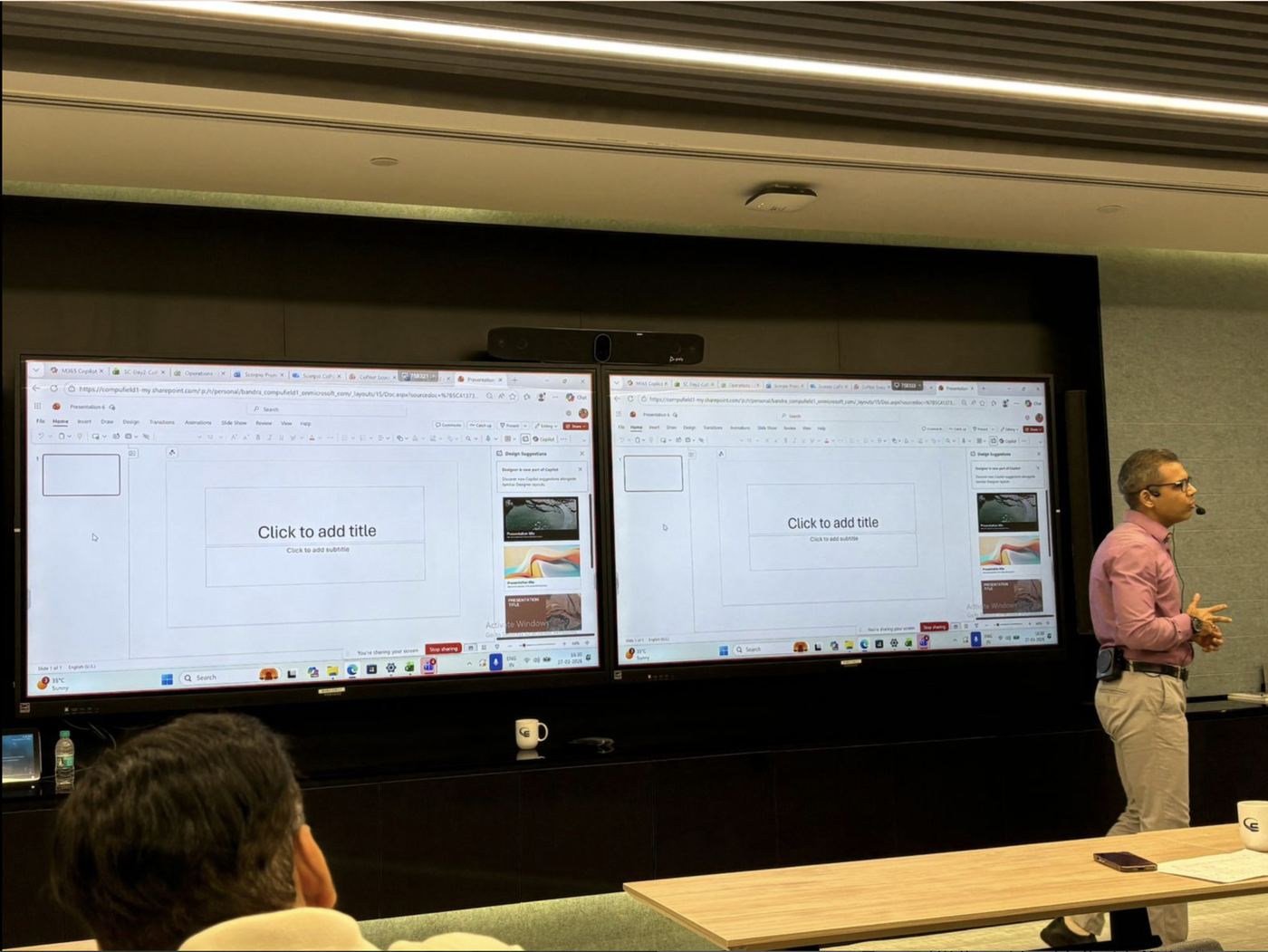 Faiyaz M Khairaz training a corporate team, photo 15