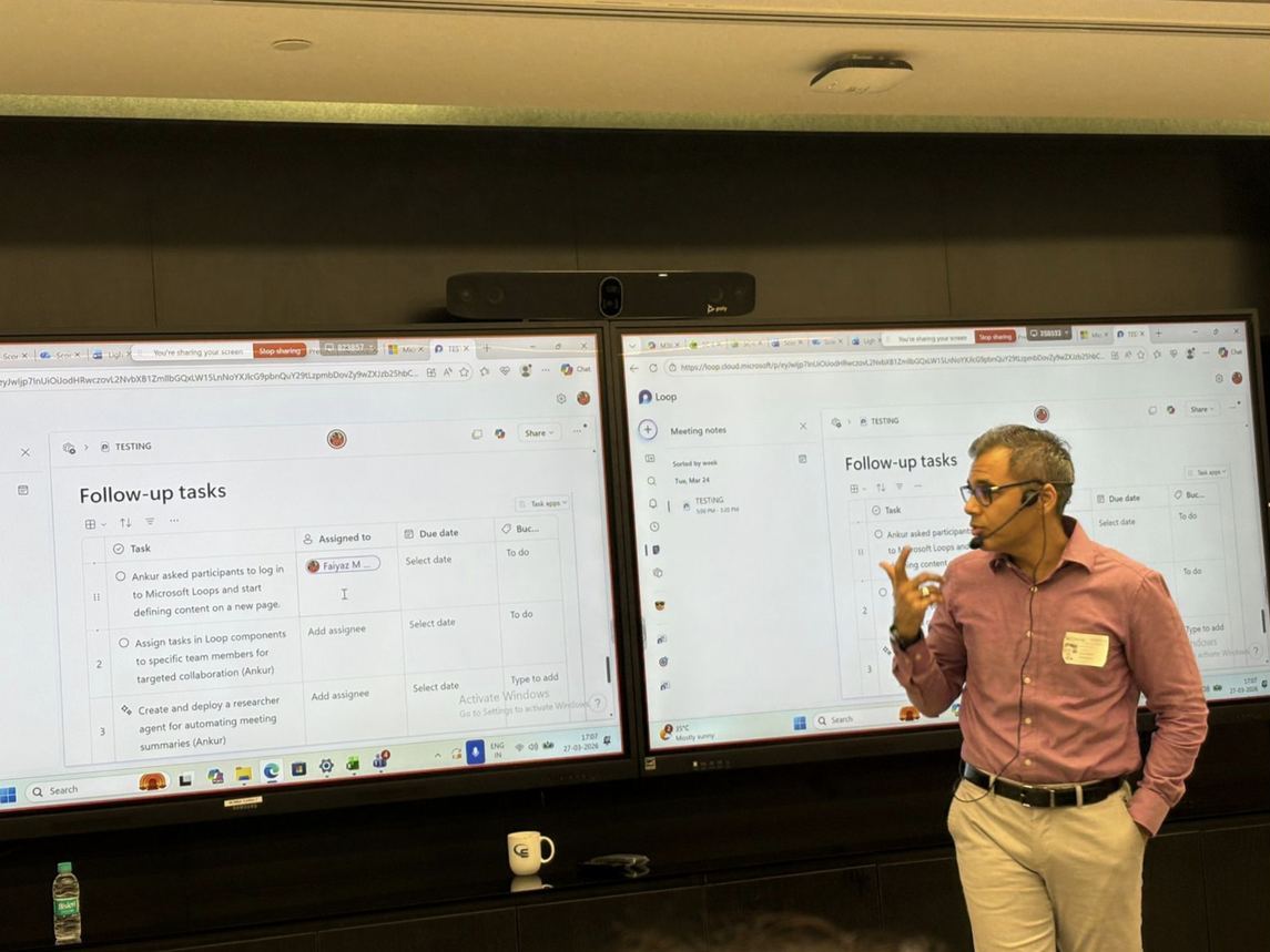 Faiyaz M Khairaz training a corporate team, photo 8
